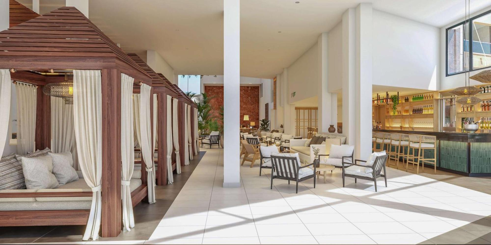 קוסטה קלמה Paradisus By Melia Fuerteventura מראה חיצוני תמונה The interior of the hotel