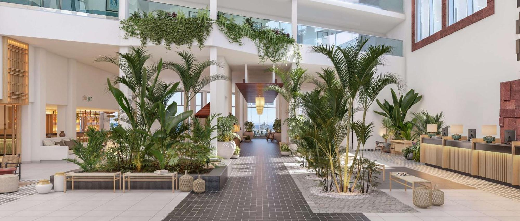 קוסטה קלמה Paradisus By Melia Fuerteventura מראה חיצוני תמונה The lobby of the hotel
